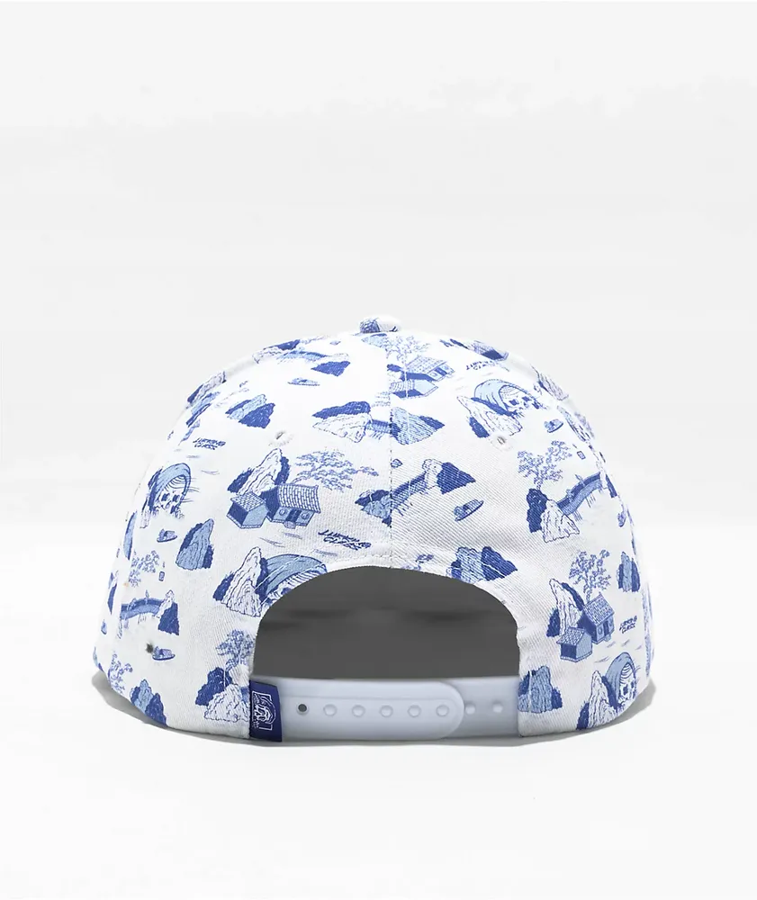 Lurking Class by Sketchy Tank Tucks White Snapback Hat