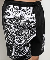 Lurking Class by Sketchy Tank Unchained Black Board Shorts