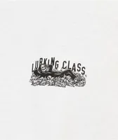 Lurking Class by Sketchy Tank Uncomfortable White Tank Top