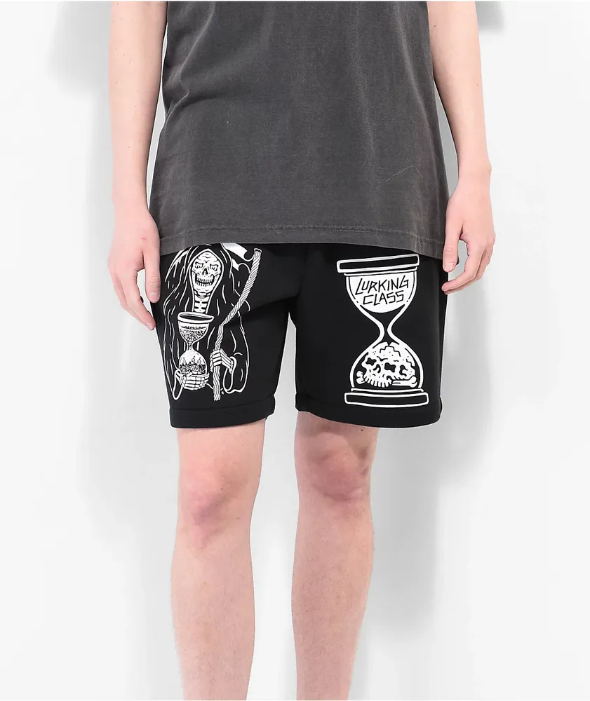 Lurking Class by Sketchy Tank Unstoppable Black Sweat Shorts