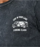 Lurking Class by Sketchy Tank Vannin Black Acid Wash T-Shirt