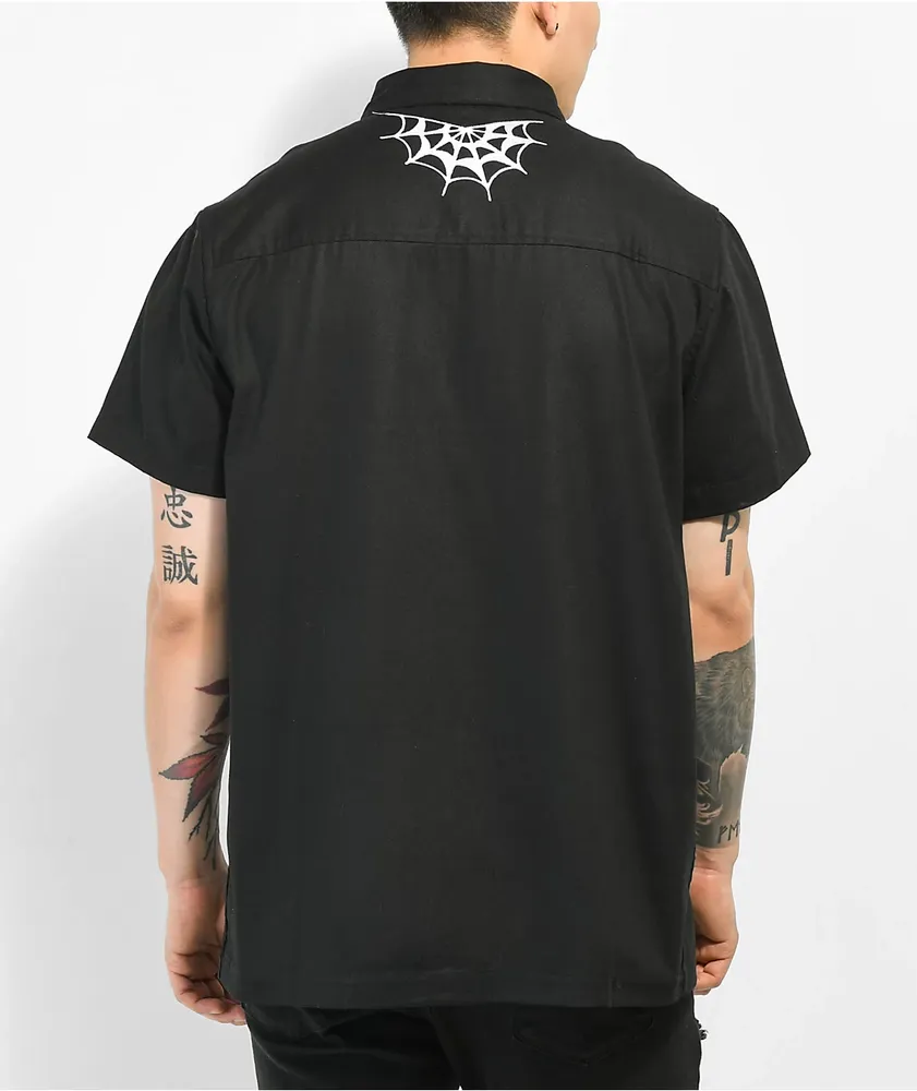 Lurking Class by Sketchy Tank Web Black Work Shirt