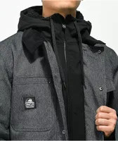 Lurking Class by Sketchy Tank Workwear Grey 10K Snowboard Jacket