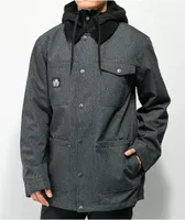 Lurking Class by Sketchy Tank Workwear Grey 10K Snowboard Jacket