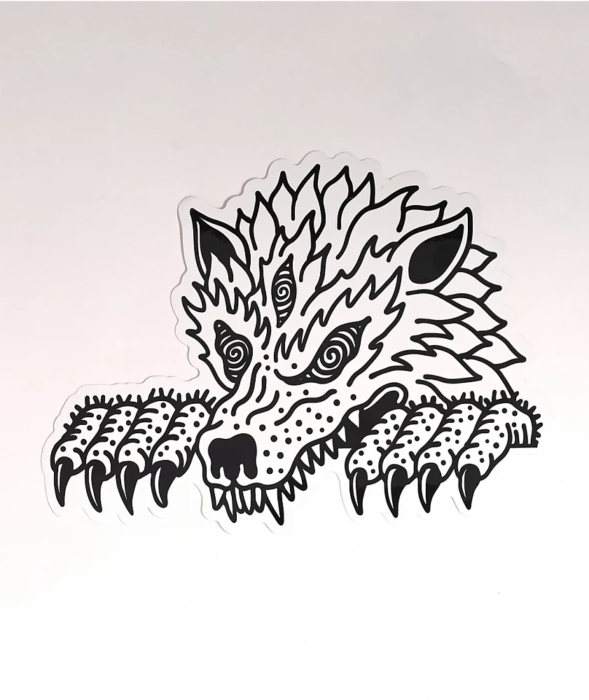 Lurking Class by Sketchy Tank XL Wolf Sticker