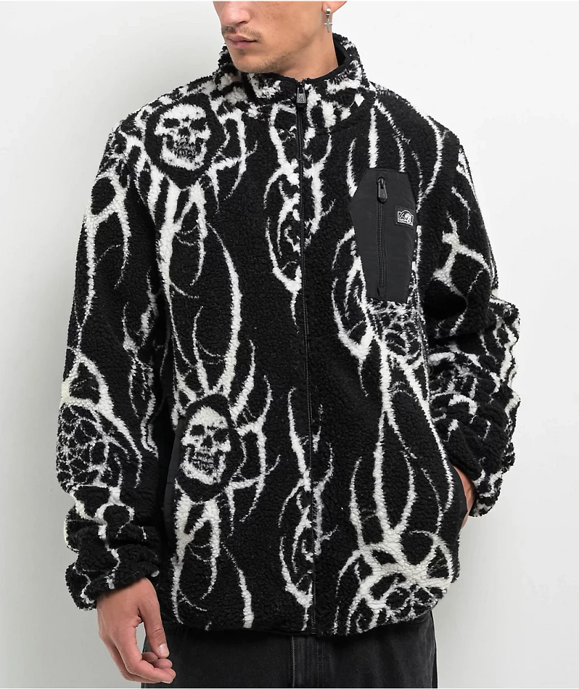 Lurking Class by Sketchy Tank x Kyle Grand Sin Black Tech Fleece Jacket