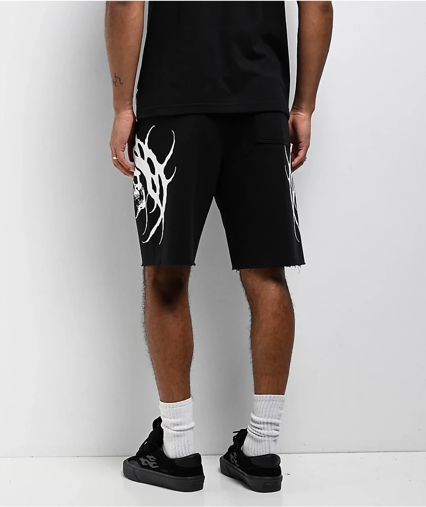 Lurking Class by Sketchy Tank x Kyle Grand Sins Black Sweat Shorts