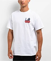 Lurking Class by Sketchy Tank x Matt Stikker Madness White T-Shirt