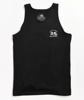 Lurking Class by Sketchy Tank x Stikker Good Times Bad Friends Black Tank Top