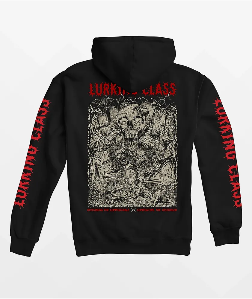 Lurking Class by Sketchy Tank x Stikker Infestation Black Hoodie