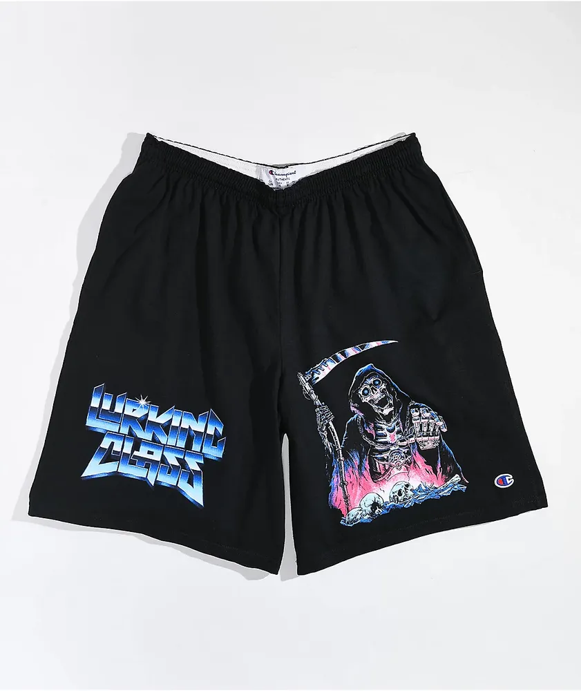 Lurking Class by Sketchy Tank x Stikker Run Black Shorts