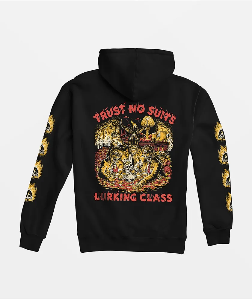 Lurking Class by Sketchy Tank x Stikker Trust No Suits Hoodie