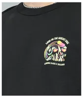 Lurking Class by Sketchy Tank x Tallboy Bright Side Black Long Sleeve T-Shirt