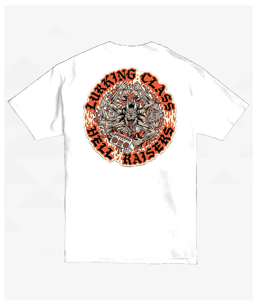 Lurking Class by Sketchy Tank x Tallboy Hell Raisers White T-Shirt