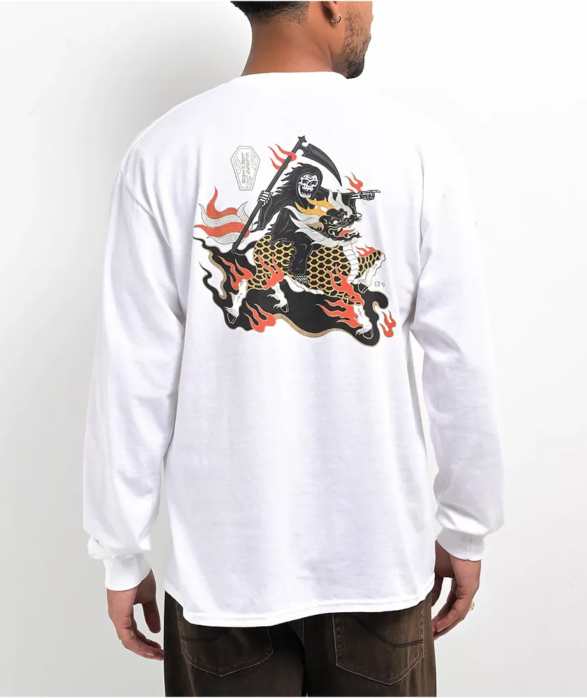 Lurking Class x Mr. Tucks Beast White Long Sleeve T-Shirt