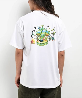 Lurpiv Carousel White T-Shirt