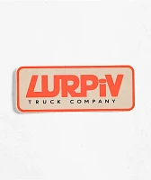 Lurpiv Plate Logo Sticker