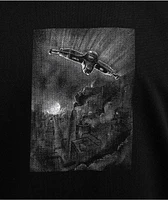 Lurpiv Sci Fi Black T-Shirt