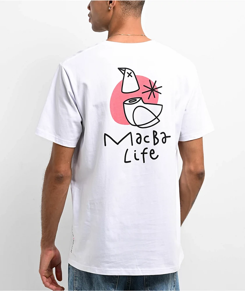 Macba Life Dummy White T-Shirt