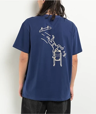 Macba Life x Brother Merle Crash Navy T-Shirt