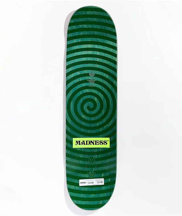 Zumiez Madness Perelson Mind's Eye Slick 8.375 Skateboard Deck