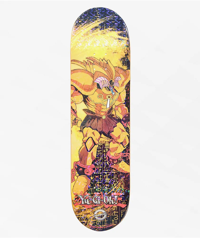 Madrid x Yu-Gi-Oh! Exodia The Forbidden One 8.5" Skateboard Deck