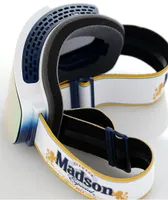 Madson Cylindro Cerveza White Snowboard Goggles