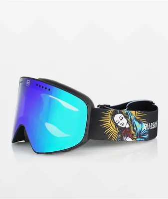 Madson Cylindro Senora Black Snowboard Goggles
