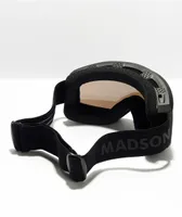 Madson Magneto Gold Chrome Mirror Snowboard Goggles