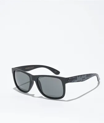 Madson Vincent Black & Grey Camo Polarized Sunglasses