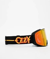 Madson x Ozzy Osbourne Cylindro Red Chrome Snowboard Goggles