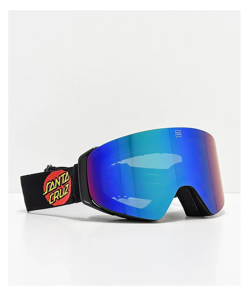 Madson x Santa Cruz Cylindro Screaming Hand Snowboard Goggles