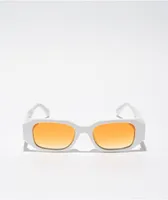 Major White Rectangle Sunglasses