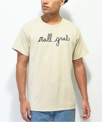 Mall Grab OG Cursive Sand T-Shirt