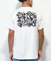 Mall Grab Skatepark White T-Shirt