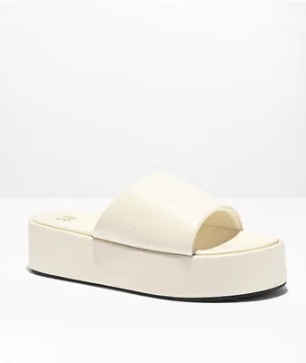 Malvados Kacey Salt Platform Slide Sandals