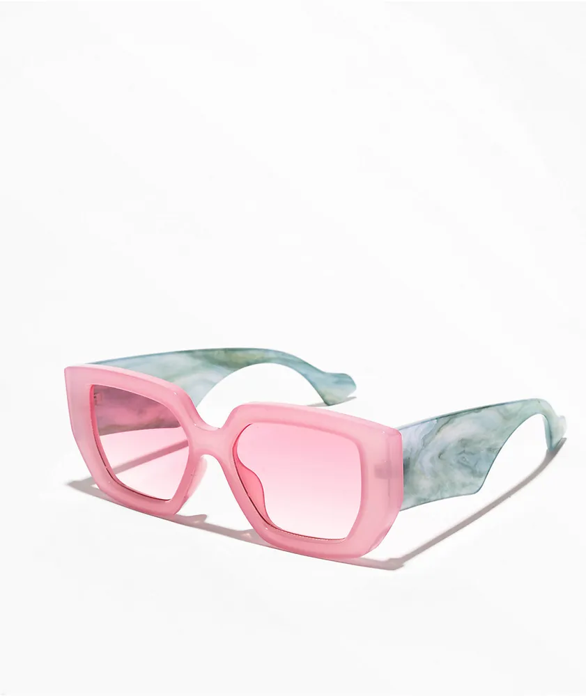 Marble Pink Sunglasses