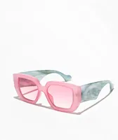 Marble Pink Sunglasses