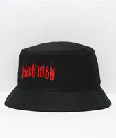 Married To The Mob Bitch Mob Black Bucket Hat