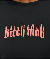 Married To The Mob Bitch Mob Black T-Shirt