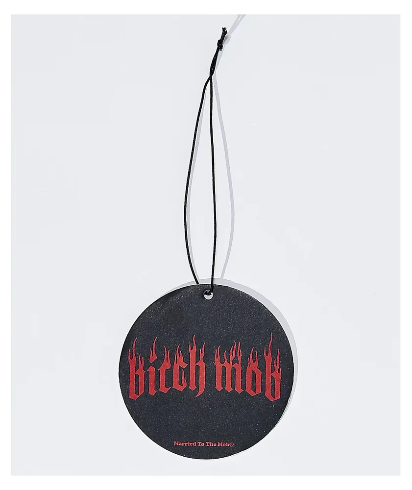 Married to the Mob Bitch Mob Black Air Freshener