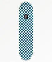 Maxallure Lets Go Checkerboard White 8.0" Skateboard Deck
