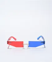 Maya Red & Blue Sunglasses