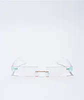 Maya Revo Clear Frameless Sunglasses