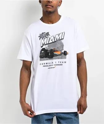 McLaren Elite Machine Miami White T-Shirt