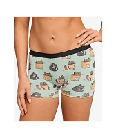 MeUndies Cats Being Cats UltraModal Core Boyshort Underwear