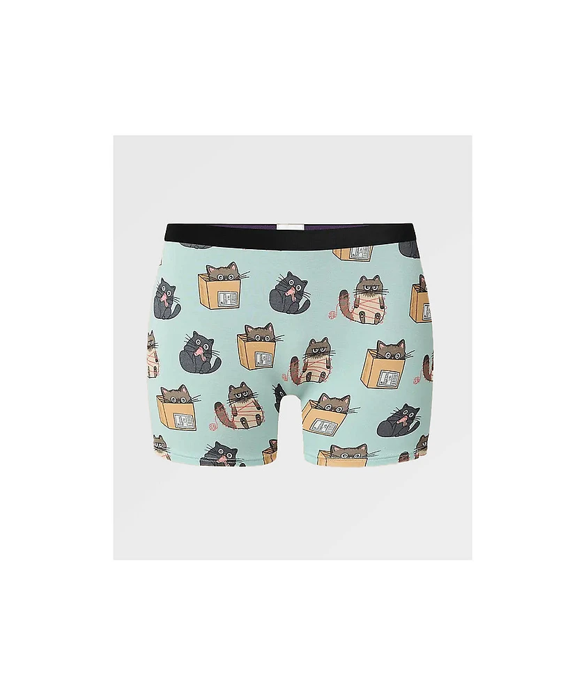 MeUndies Cats Being Cats UltraModal Core Boyshort Underwear