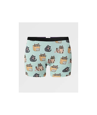 MeUndies Cats Being Cats UltraModal Core Boyshort Underwear