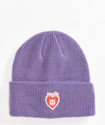 Melodie Cold Hearted Lavender Beanie