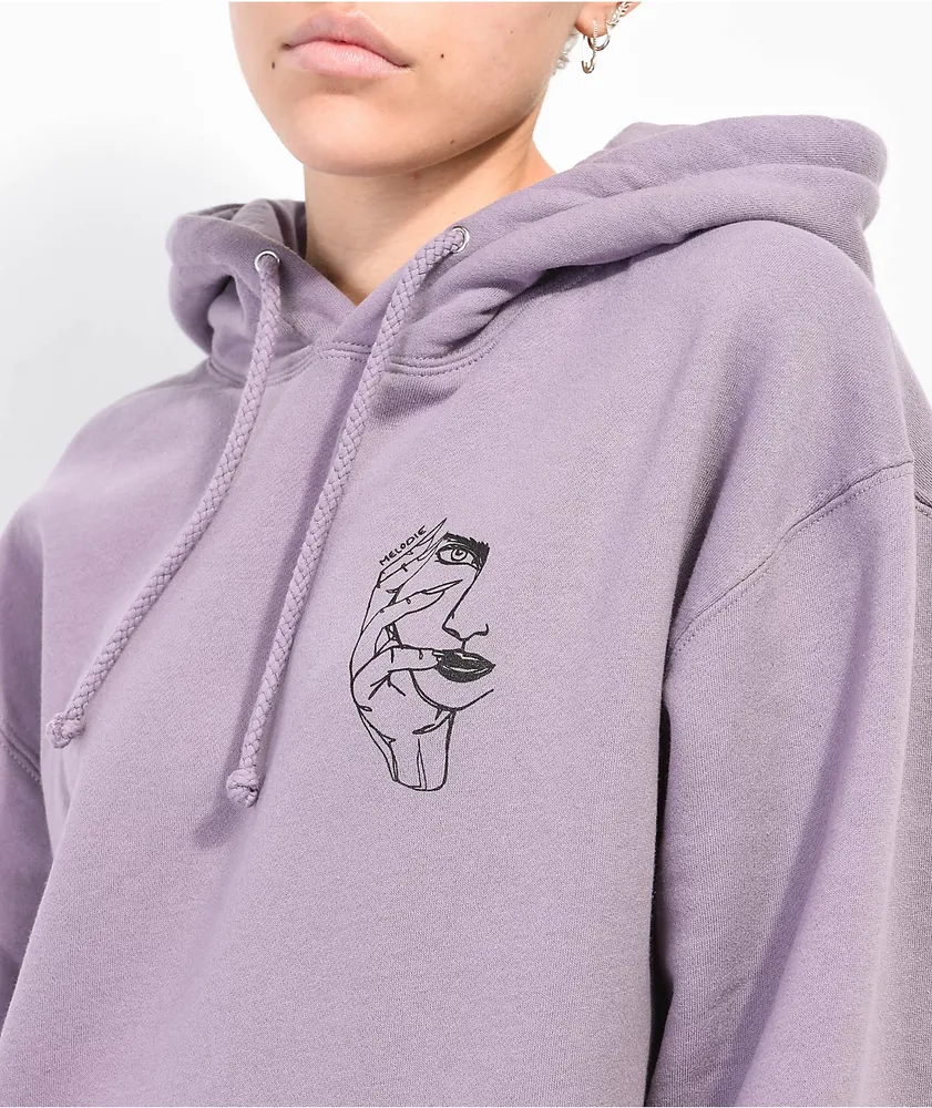 Melodie Headache Dusty Purple Hoodie